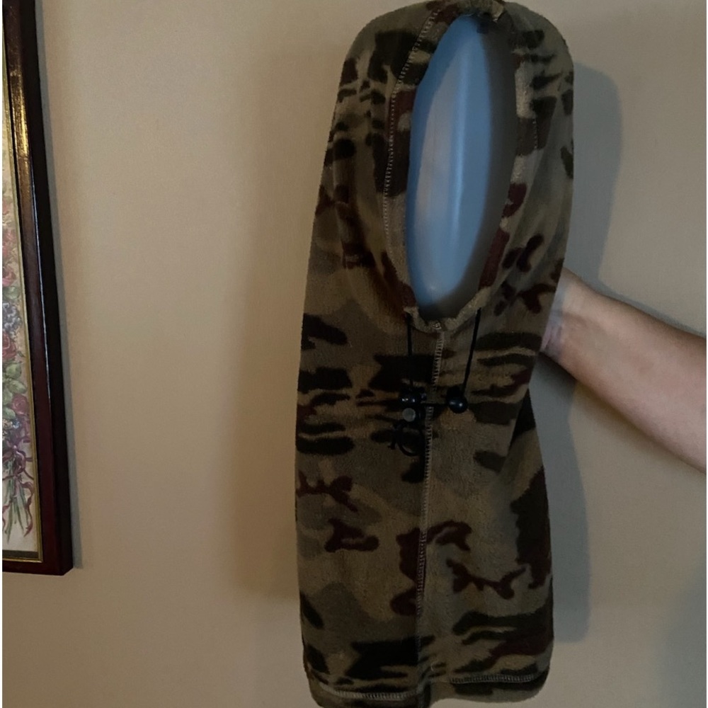 Glacier canyon camouflage face mask gaiter